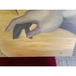 Средна картина масло на платно Испания - 799